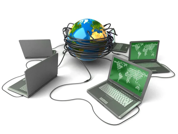 Global network the Internet — Stock Photo, Image