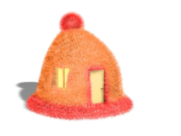 A casa quente — Fotografia de Stock