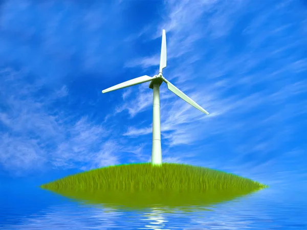Wind turbine farm — Stock Photo, Image