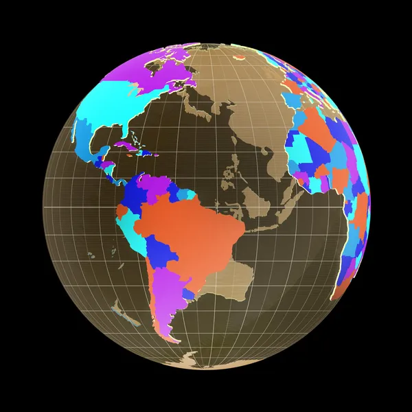 Globus der Planeten — Stockfoto