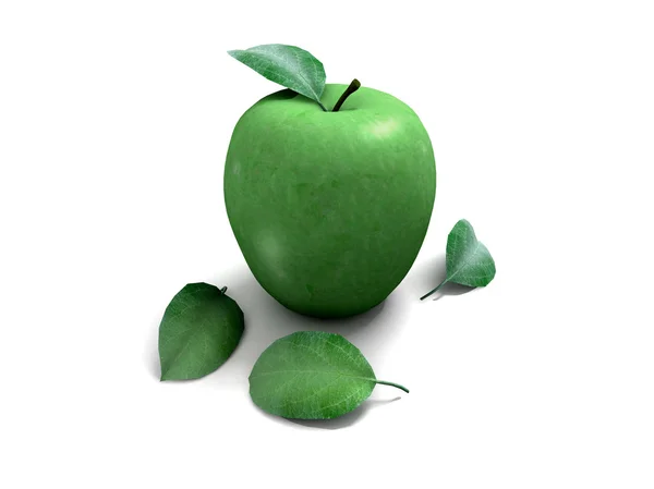 Аппетитное яблоко — стоковое фото