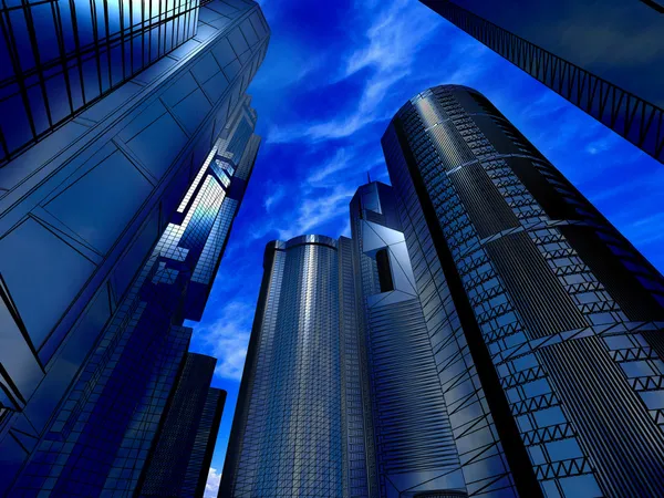 Business byggnader — Stockfoto