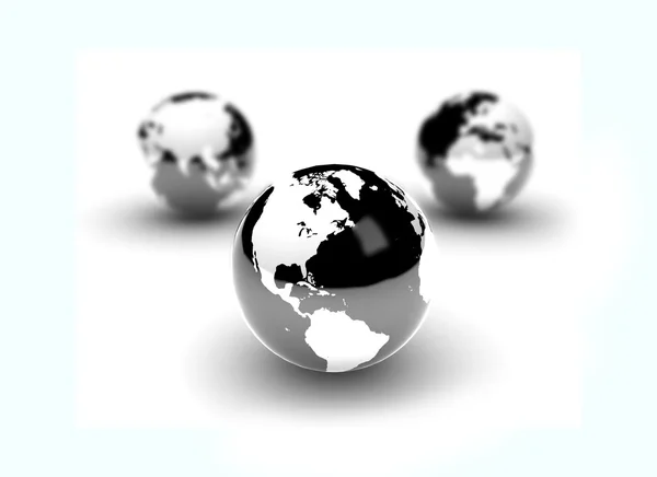 A bolygók Globe — Stock Fotó