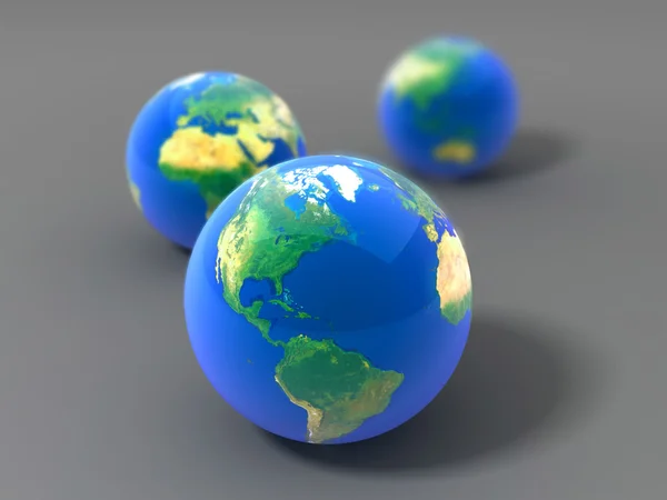 A bolygók Globe — Stock Fotó