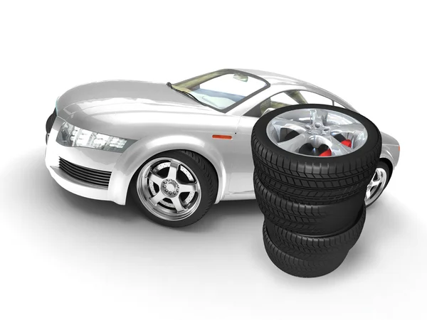 A nice fast car part — Stock Photo, Image
