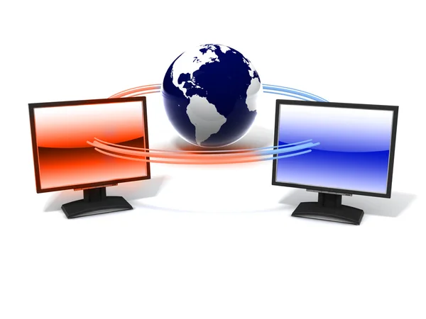 stock image Global network the Internet