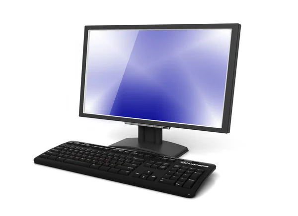 Modern számítógép — Stock Fotó