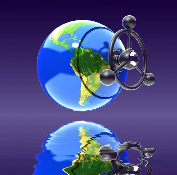 Глобус планет — стоковое фото