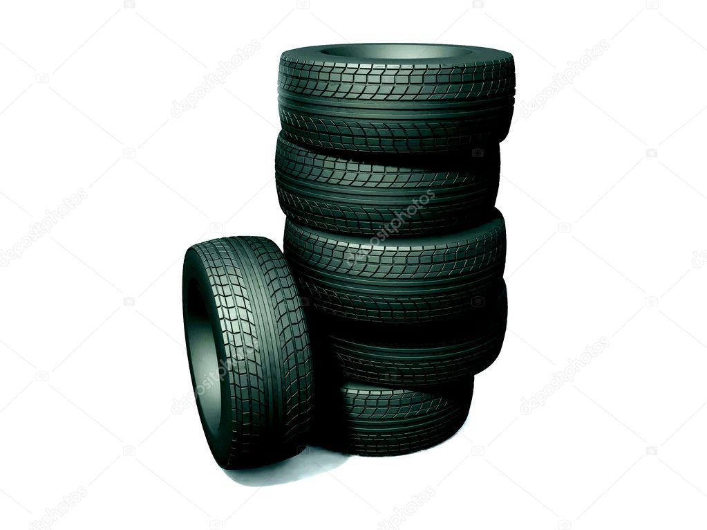 New Tyres — Stock Photo © ArchManStocker #6272166