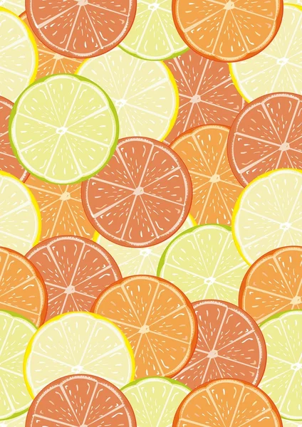 Χωρίς συγκόλληση Citrus — Διανυσματικό Αρχείο