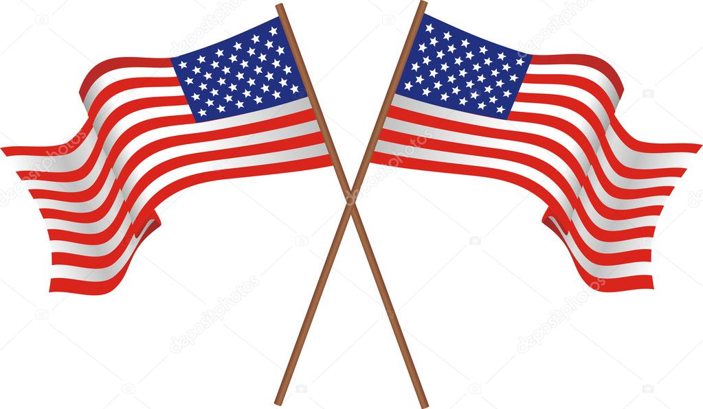 Two flags