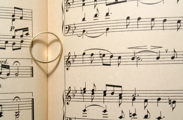 Love song — Stock Photo, Image