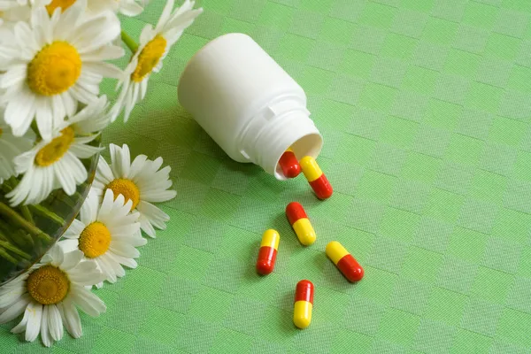 Anty tabletki na alergię — Zdjęcie stockowe