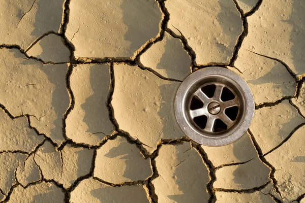 Il puzzle della siccità — Foto Stock