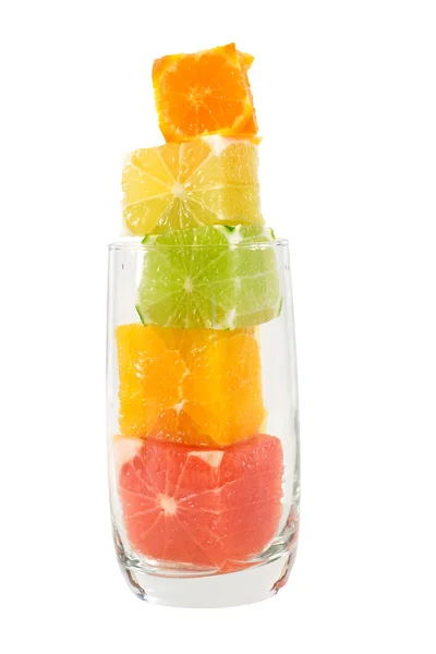 stock image Natural fruit juice with high fiber content