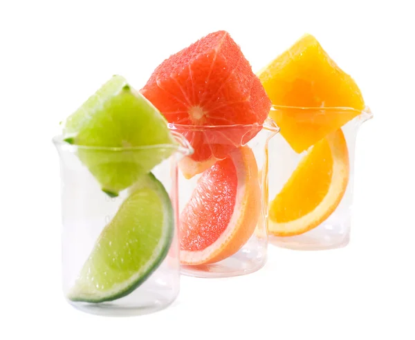 Voedsel onderzoek - citrus mix — Stockfoto