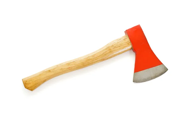 stock image Axe with wooden handle