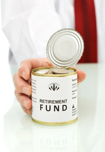 stock image Retirement fund concept