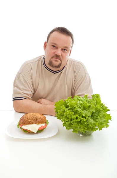 Diet choices concept — Stock Photo, Image