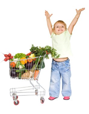 Healthy food concept clipart