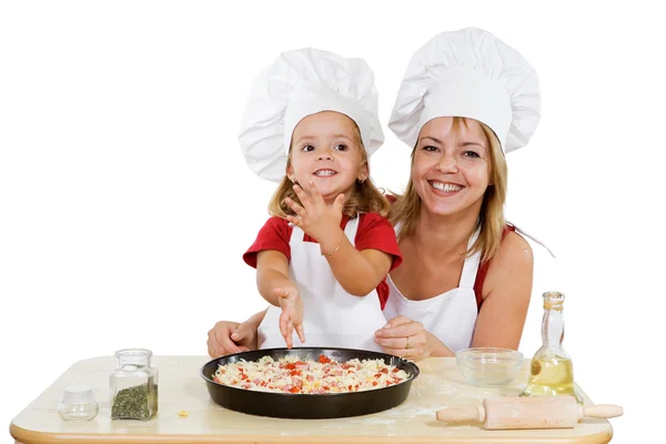 My first pizza is ready — Stock Photo, Image