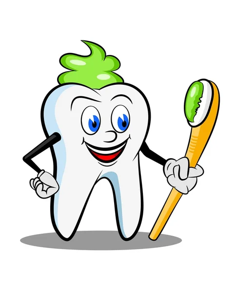 stock image Cartoon tooth