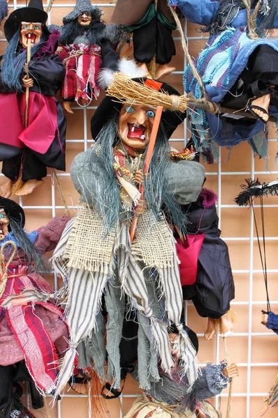 Marionette streghe — Foto Stock
