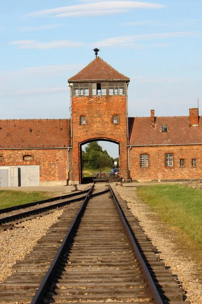 Entrée principale d'Auschwitz — Photo