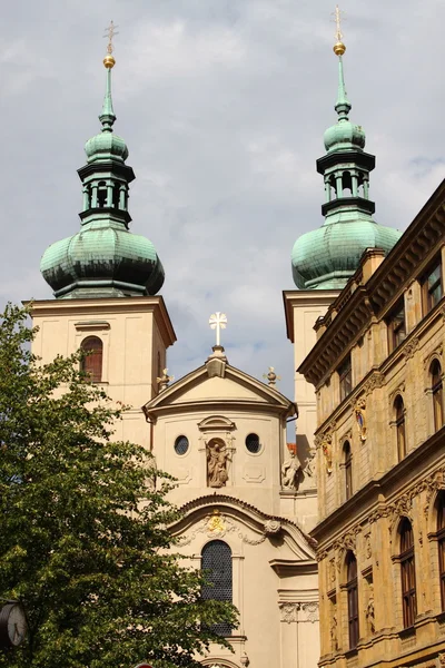 stock image Saint Gallus church in Prague