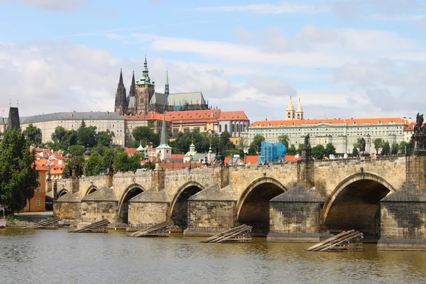 Karlsbron i Prag — Stockfoto
