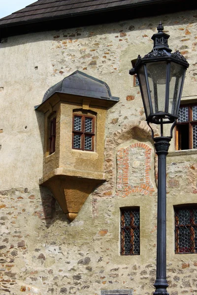 Escenas medievales en el castillo de Loket — Foto de Stock