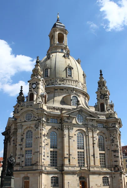 Frauenkirche, Дрезден (Германия) ) — стоковое фото