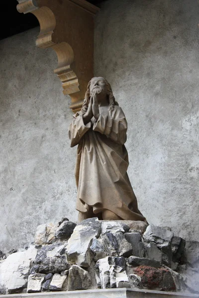 Jesus orando — Fotografia de Stock