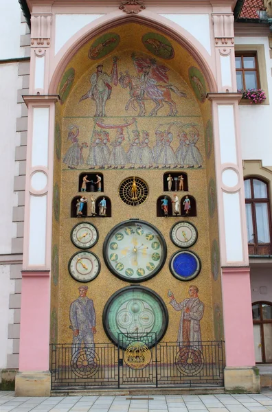 Orologio astronomico di Olomouc — Foto Stock