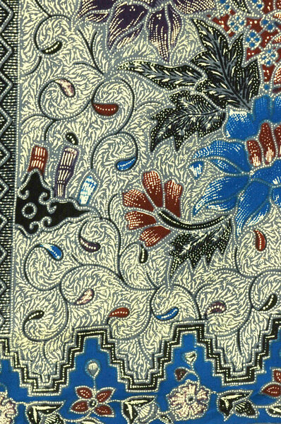 Традиционный батик из Малайзии
