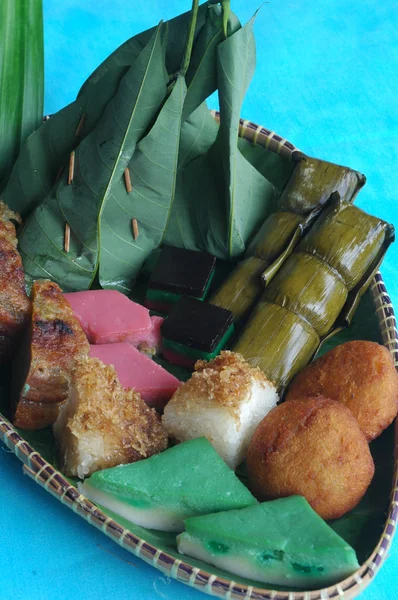 マレーシアの伝統的な食べ物 — ストック写真