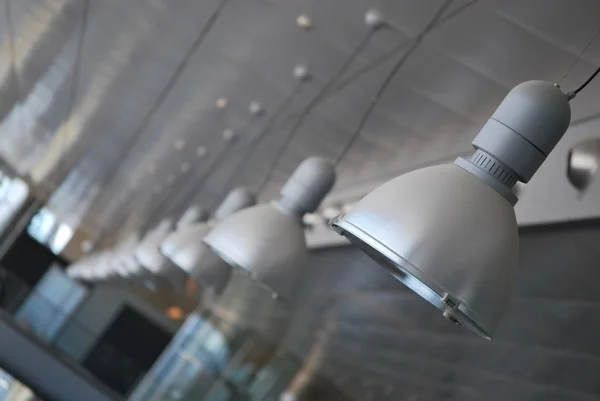 stock image Lamps in prospective