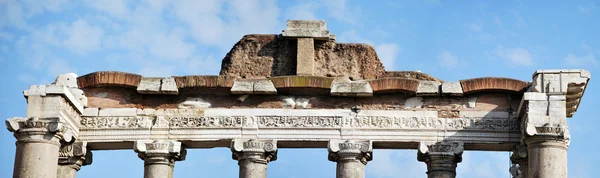 Roman Forum (Portico Dii Consentes) — Stock Photo, Image