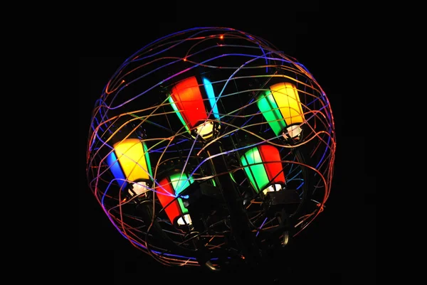 Sanatçı ışıklar (Luci d'Artista) - Torino - İtalya Telifsiz Stok Imajlar