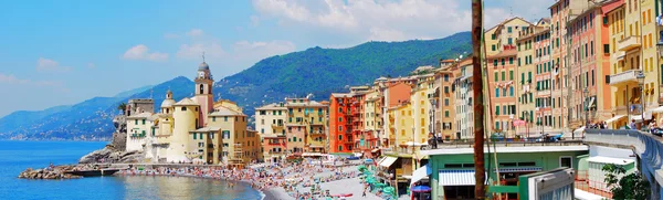 Camogli - Genova - Itália Fotos De Bancos De Imagens