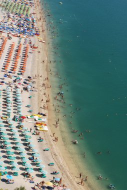 Mattinata beach - puglia - gargano - İtalya