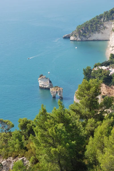 stock image Zagare Bay - Puglia - Gargano - Italy