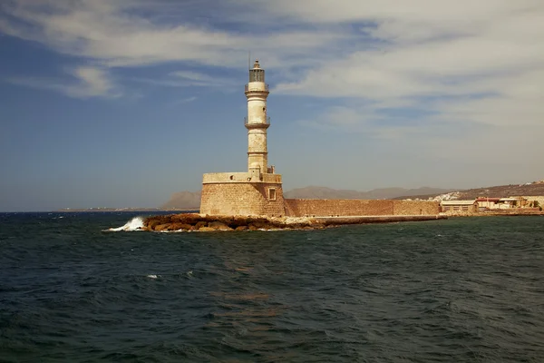 stock image Old lighthouse, Chania, Crete