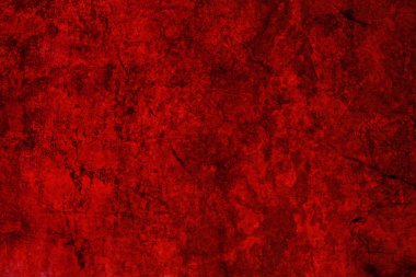 Red grunge wall surface, background clipart