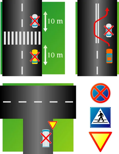 Ne pas garer — Image vectorielle