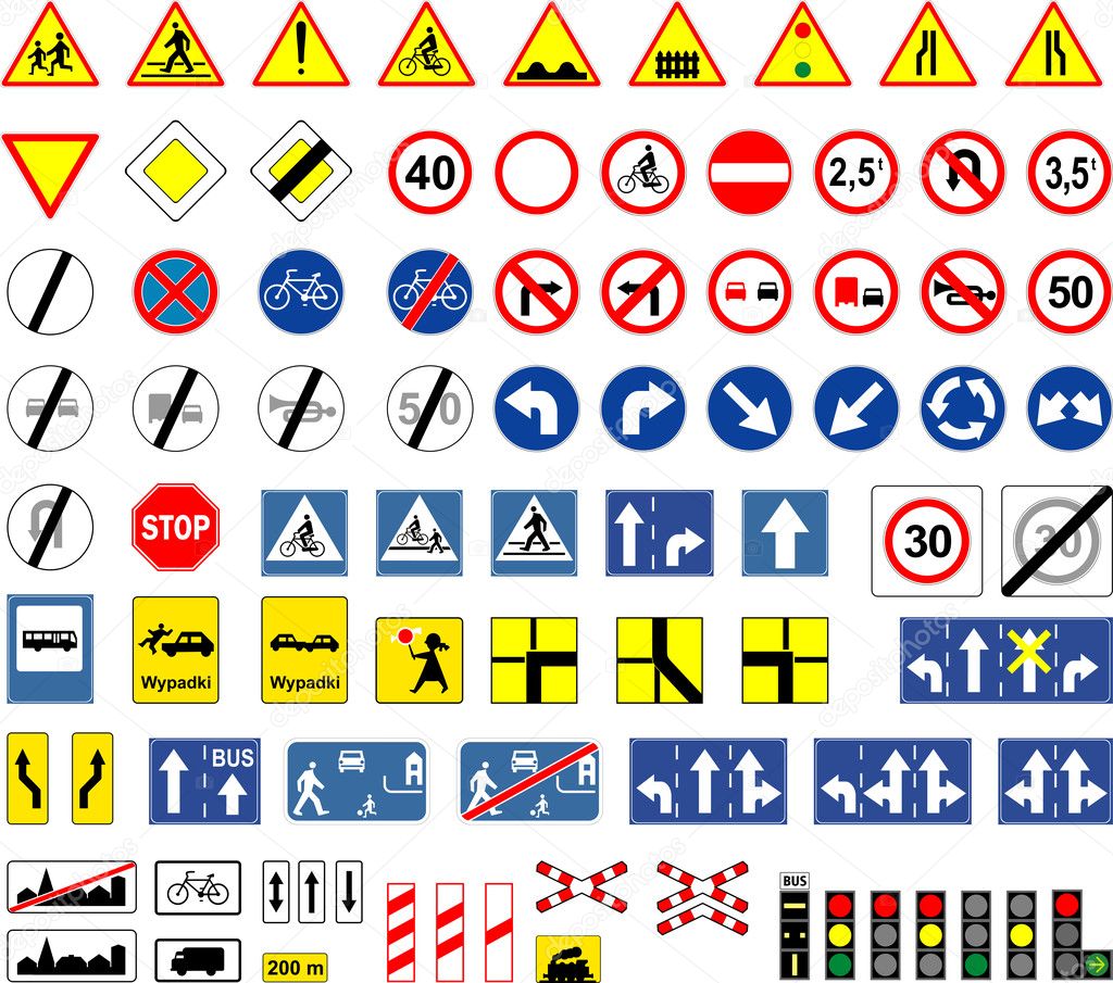 200 Pedestrian Crossing Bicycle Road Signs Stock Photos - Free