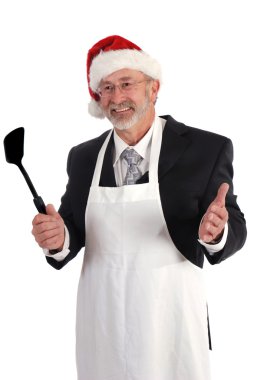 Christmas cook clipart