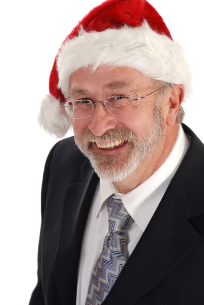 Biznesmen Boże Narodzenie — Zdjęcie stockowe