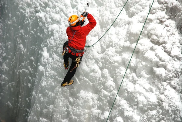 Ice Climber — Stock Photo, Image