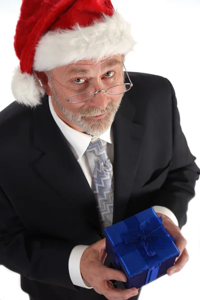 Omul de afaceri Crăciun — Fotografie, imagine de stoc